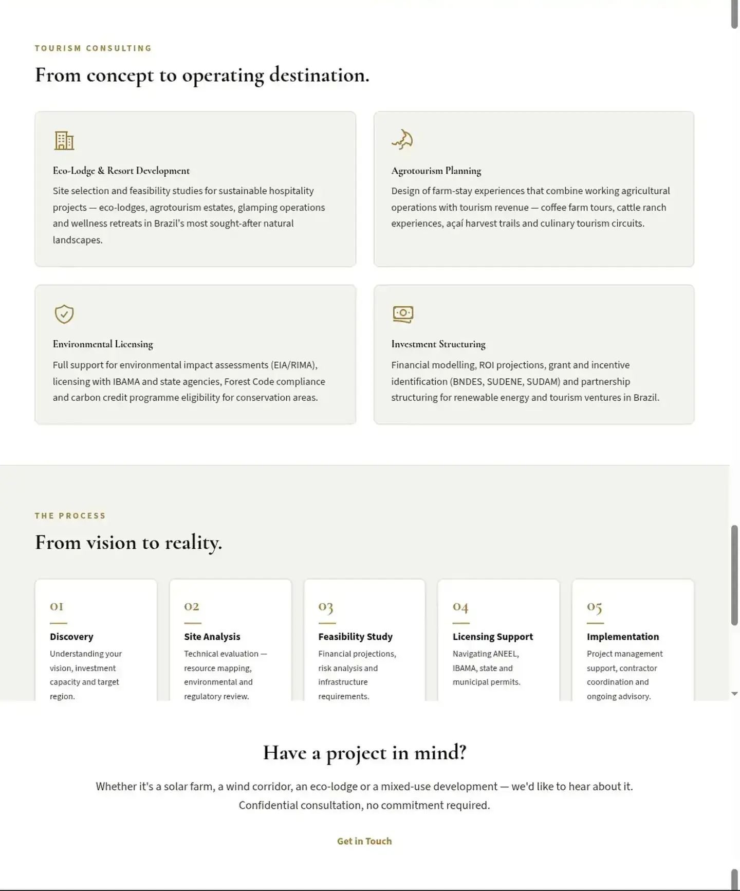 Tourism Development